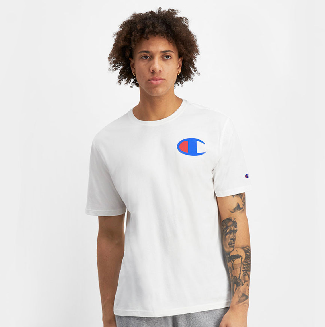 Champion / Classic Logo white t-shirt