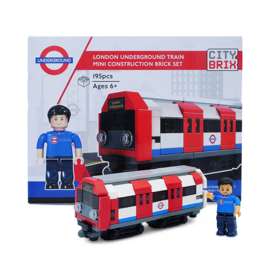 City Brix / London Underground Tube Train Brick Set