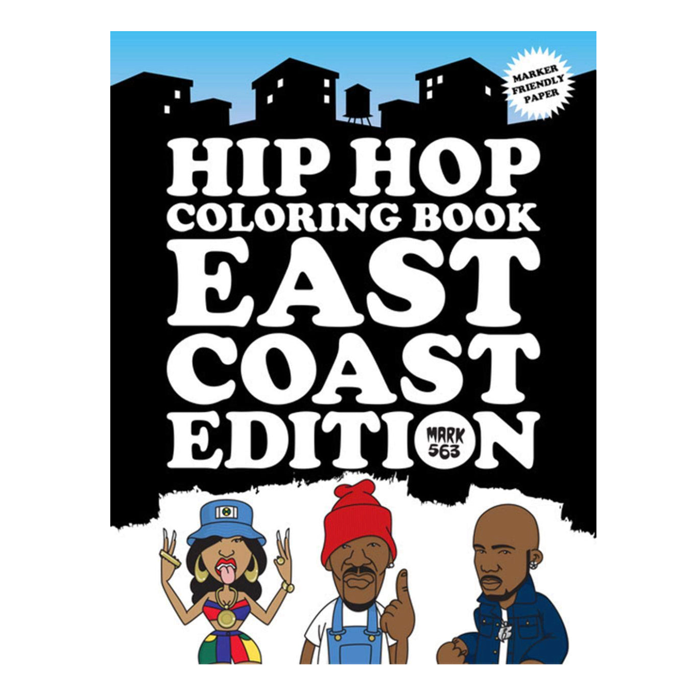 Dokument Press / Hip Hop Coloring Book East Coast Edition