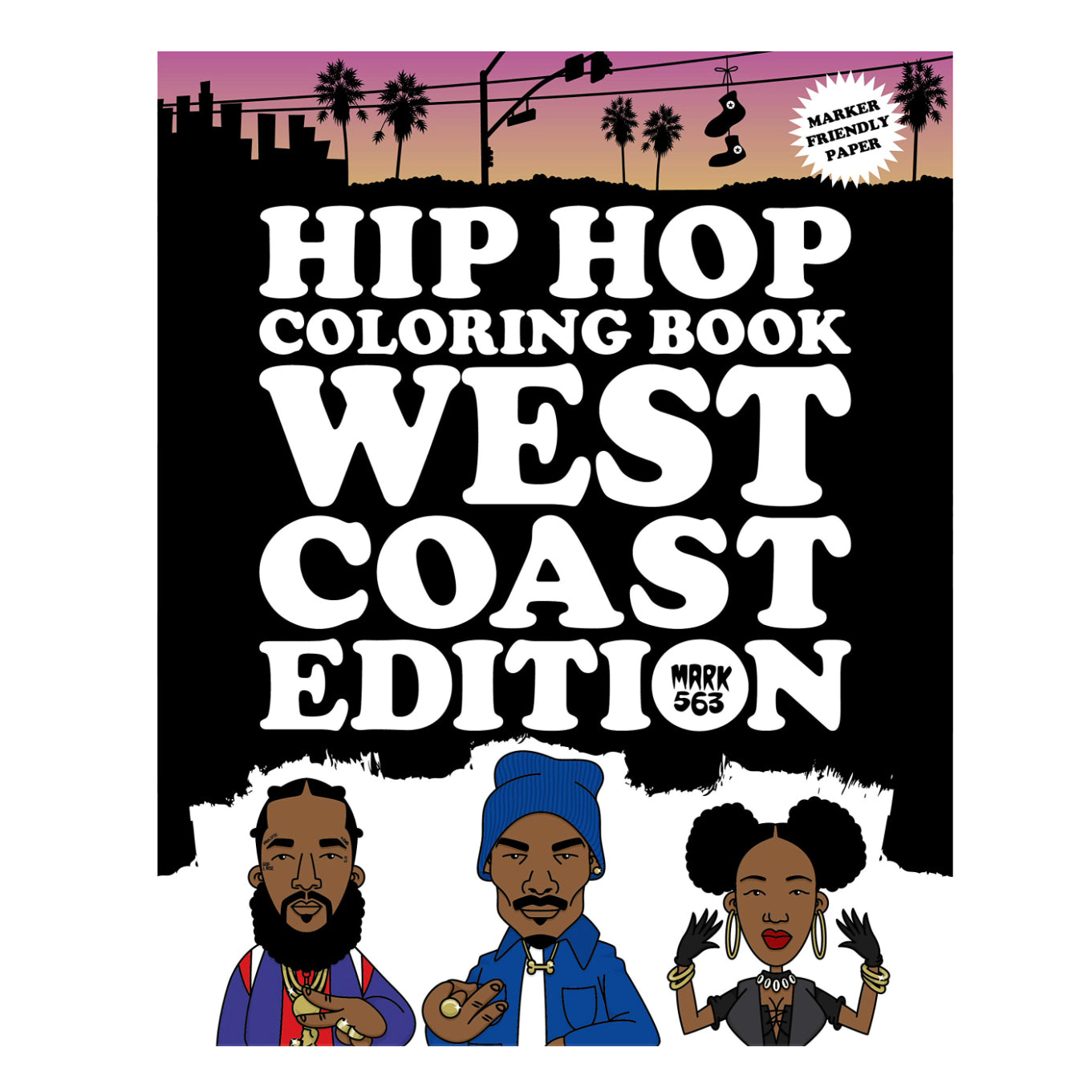 Dokument Press / Hip Hop Coloring Book West Coast Edition