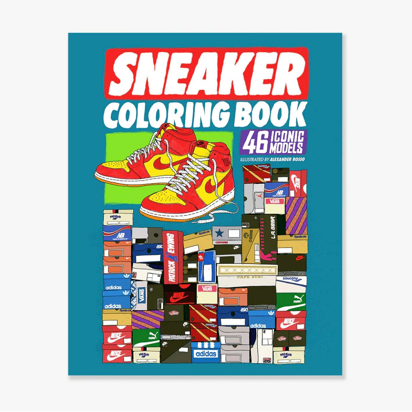Dokument Press / Sneaker Colouring Book