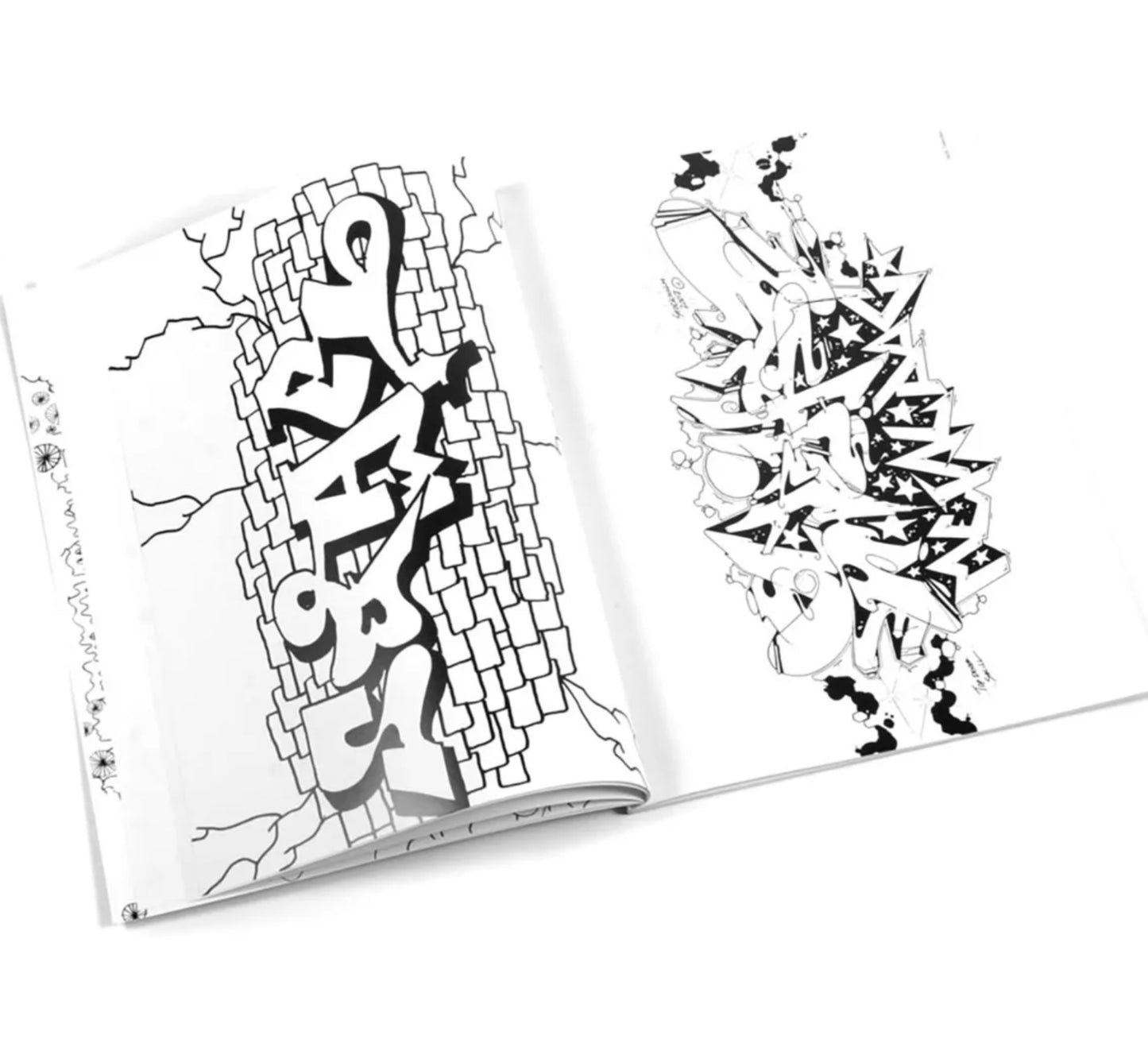 Dokument Press / Graffiti Colouring Book