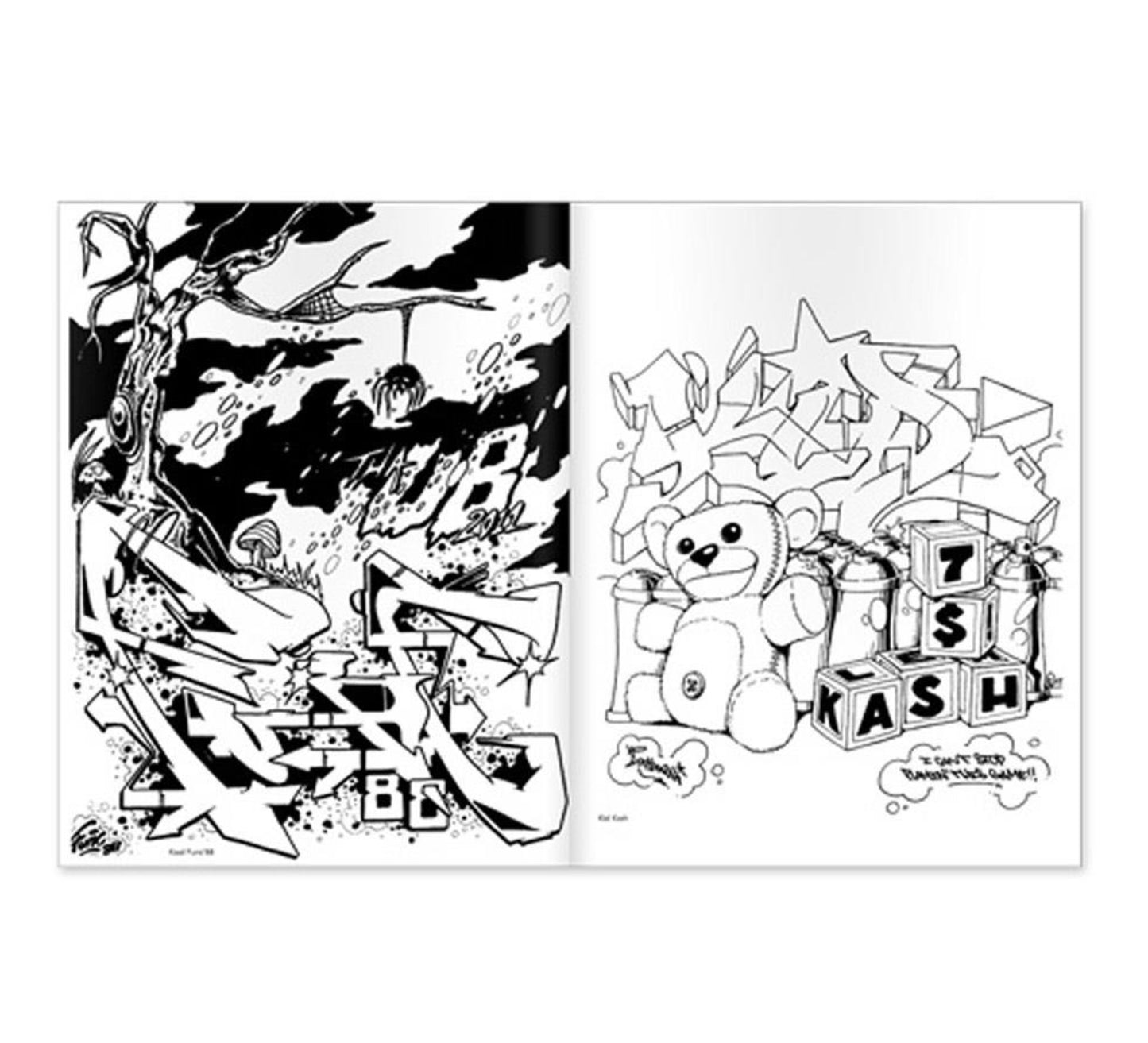 Dokument Press / Graffiti Colouring Book Vol 3