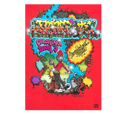 Dokument Press / Graffiti Colouring Book Vol 3