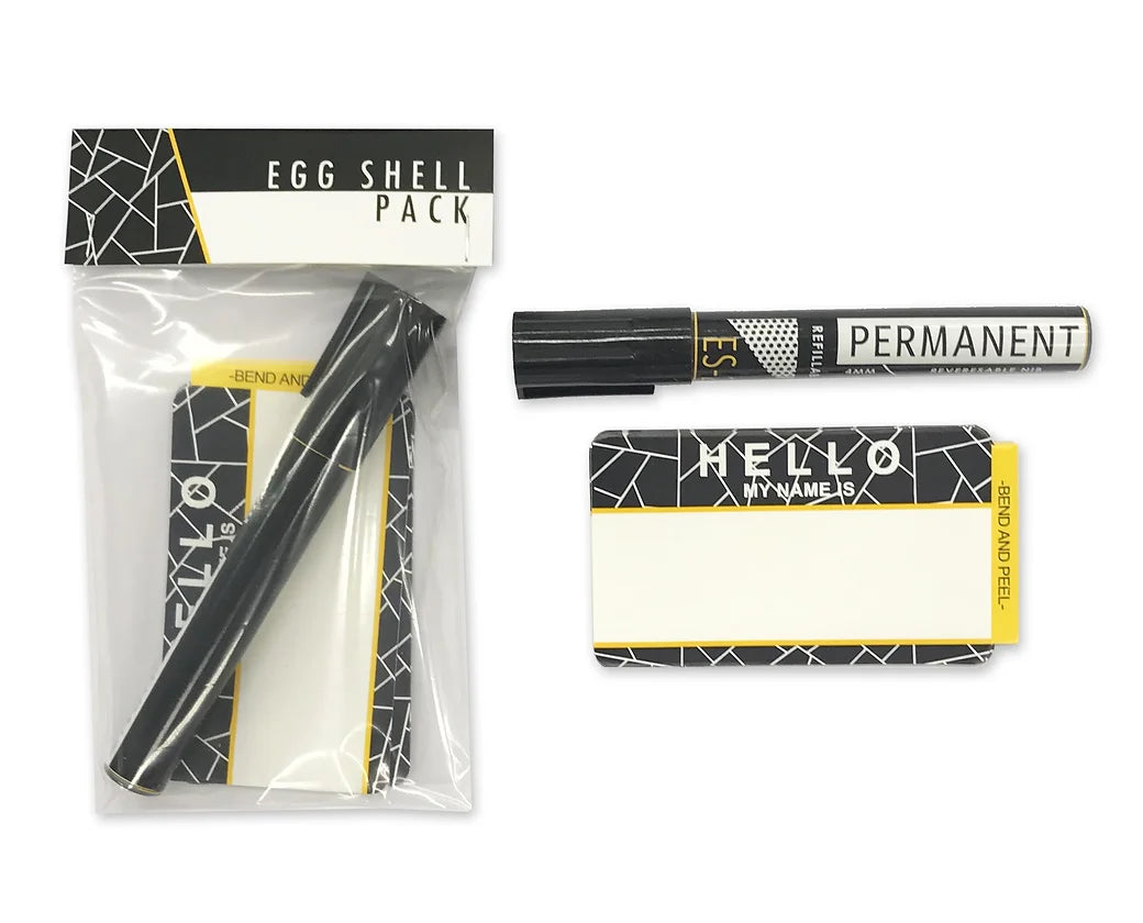 Egg Shell /  ES-2 Marker and HMNI Sticker Pack - 10pcs