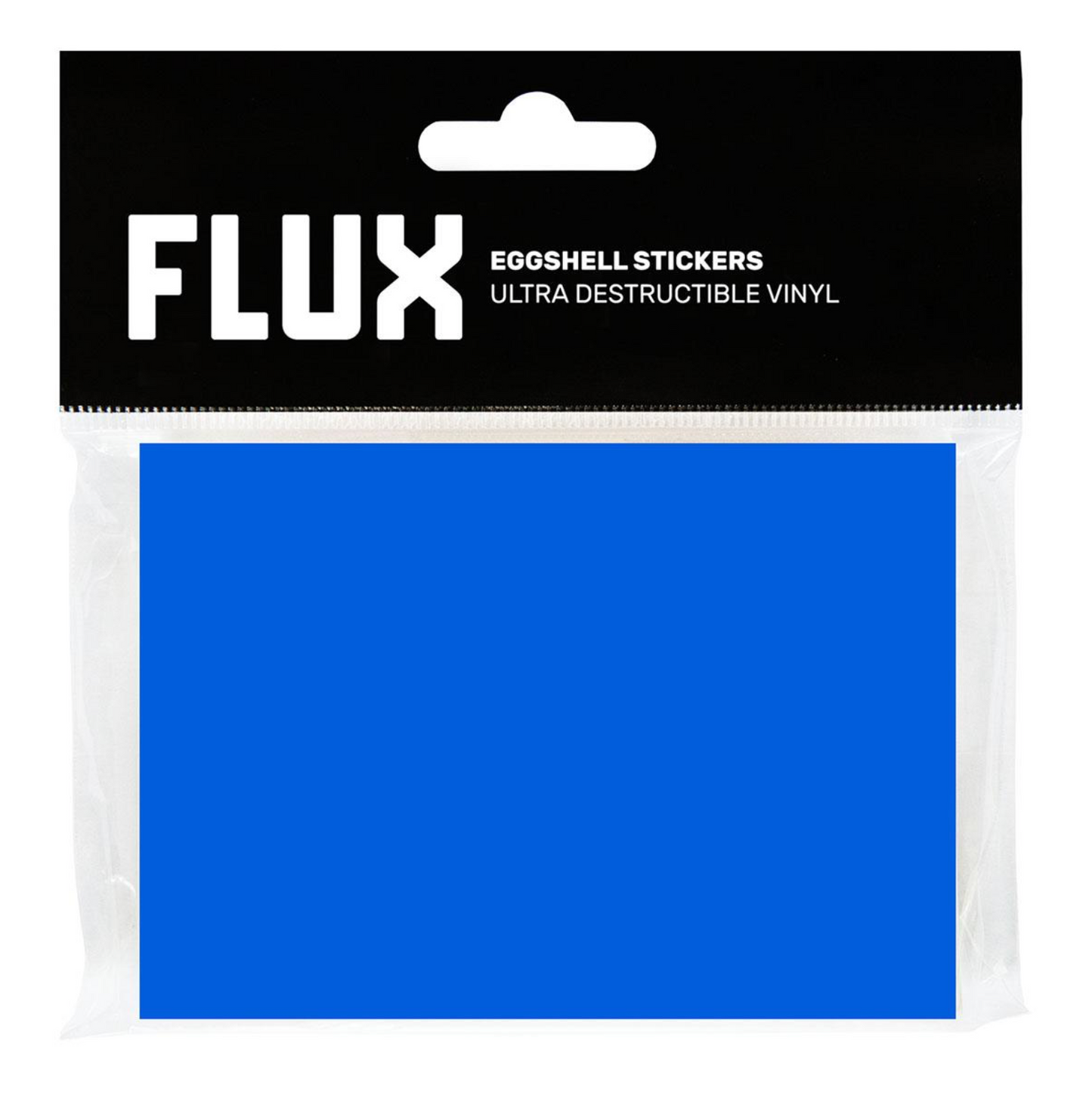 Flux / Cyan Eggshell Stickers