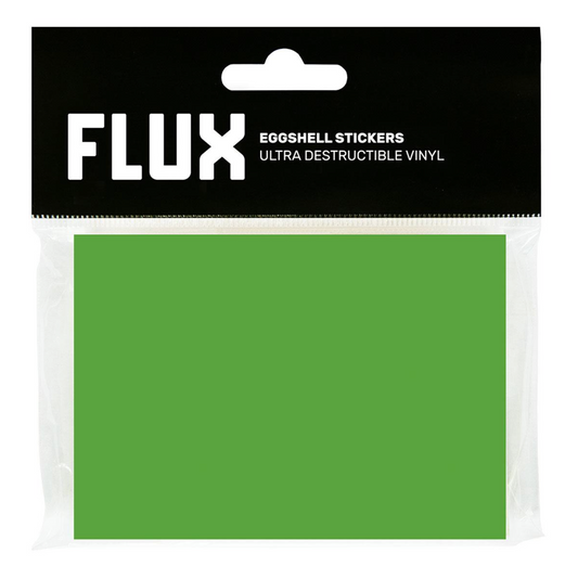 Flux / Green Eggshell Stickers