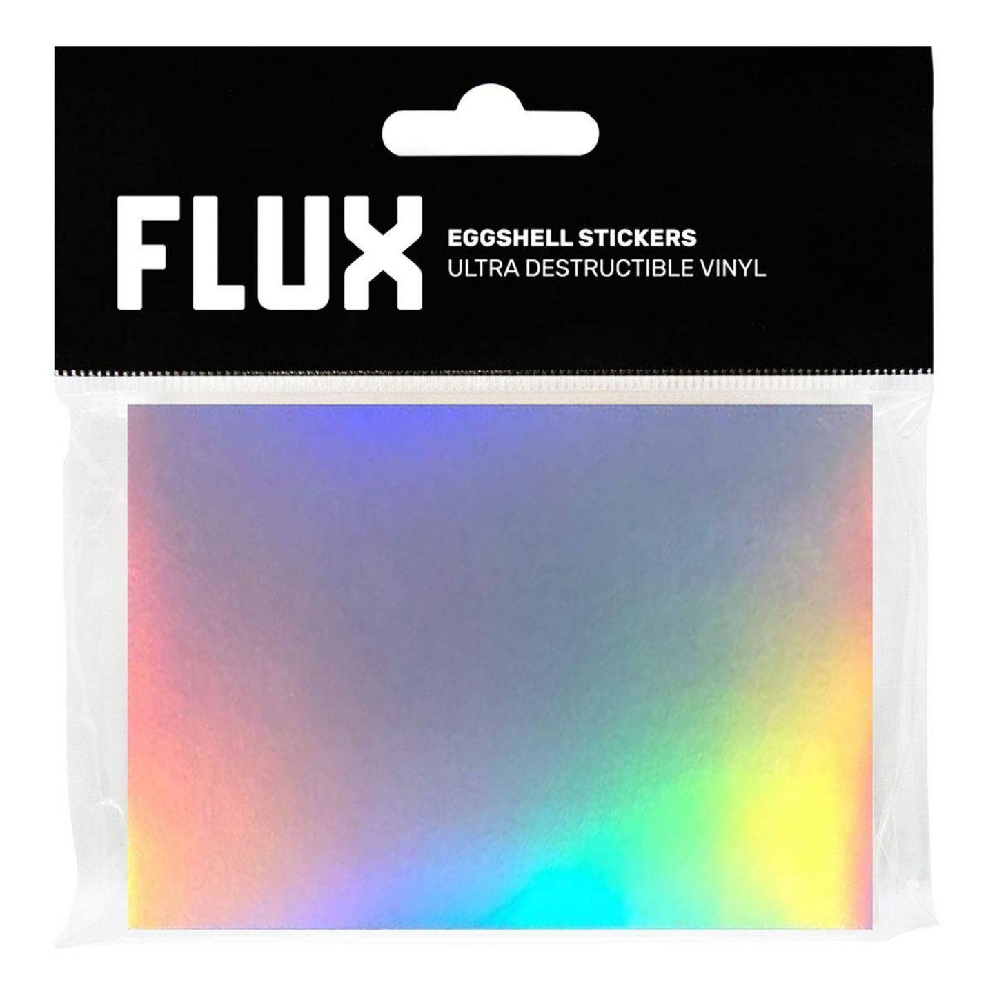 Flux / Eggshell Hologram Stickers