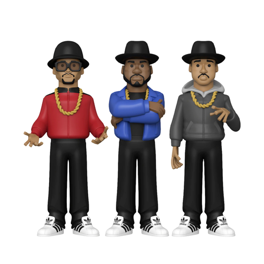 Funko / Run DMC 5” Gold Premium Vinyl Bundle Set of 3 figure