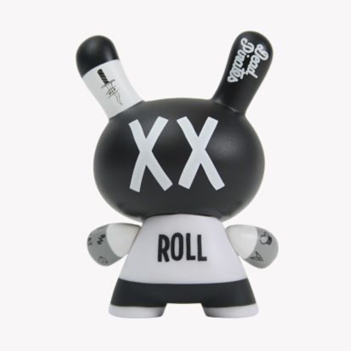 Kidrobot / 3" Dunny McBess Le Dead Plastique Vinyl Figure