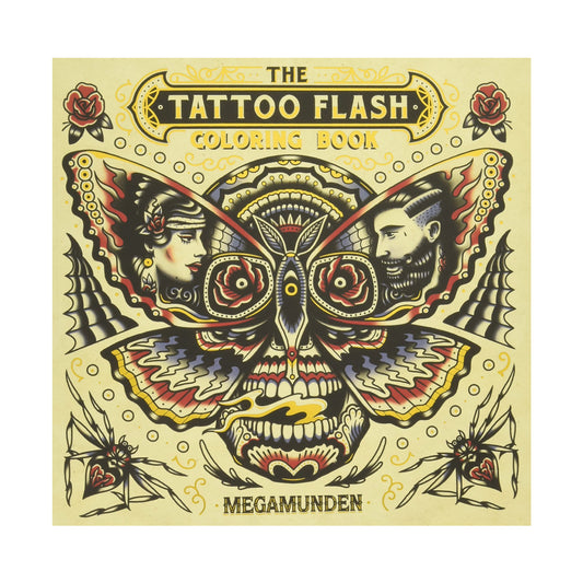 Laurence King / The Tattoo Flash Colouring Book