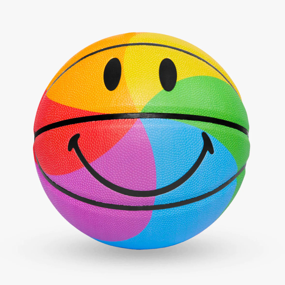 Market / Smiley Rainbow Pinwheel Basketball