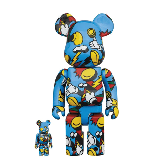 Medicom Bearbrick / Grafflex 100% & 400% Set