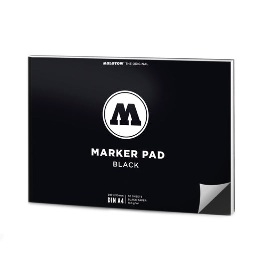Molotow / Marker Pad A4 Black Paper