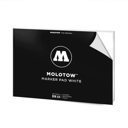Molotow / Marker Pad A4 White Paper