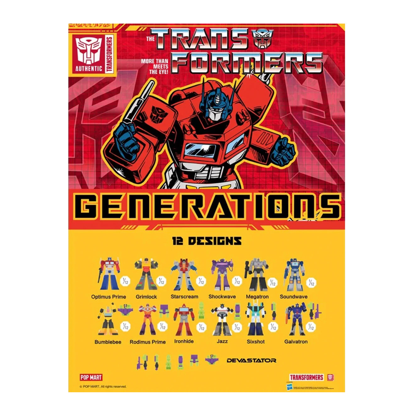 Pop Mart / Transformers Generations Series - Radius Prime - Blind Box