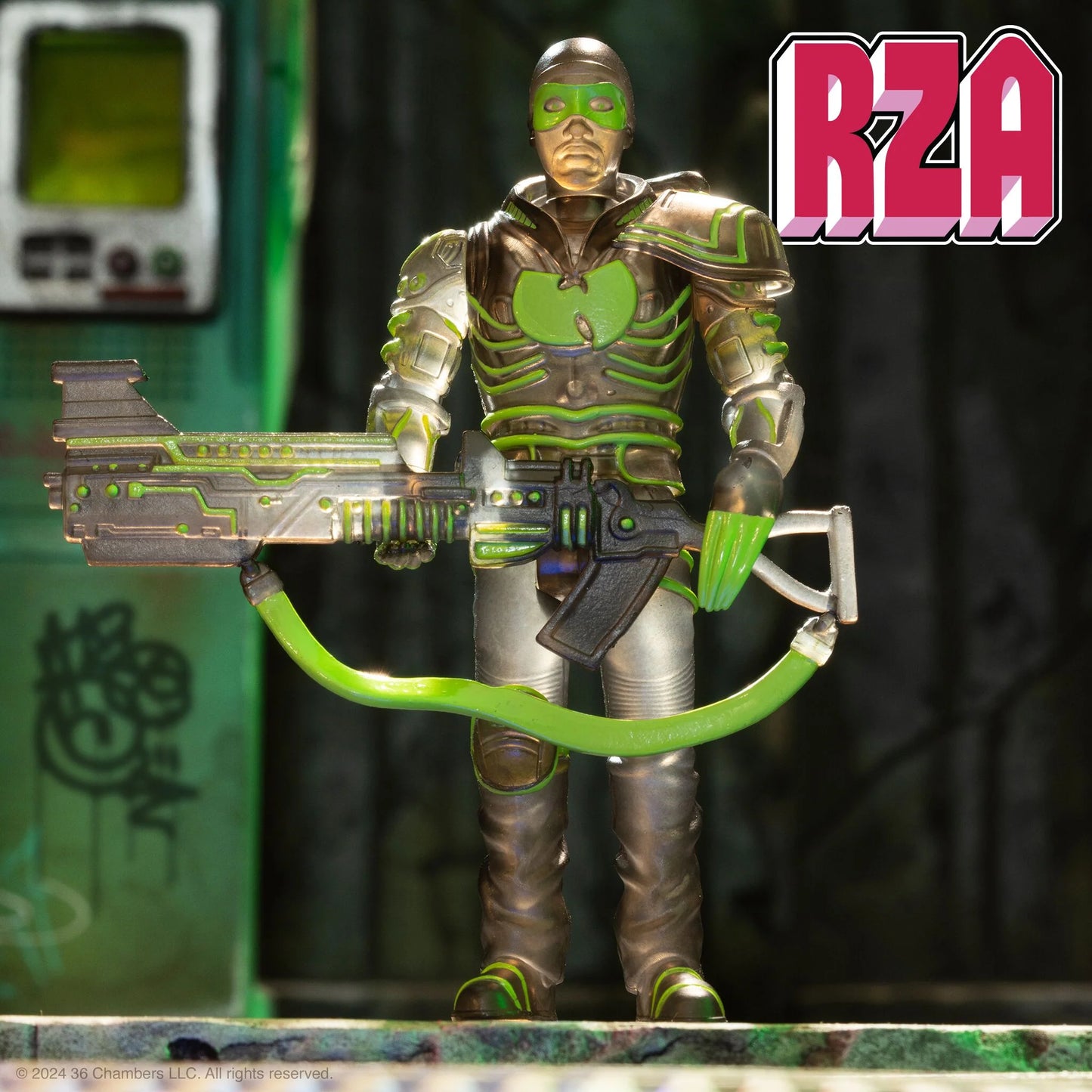 Super7 / 3.75" RZA Bobby Digital - Clear wave4 ReAction figure