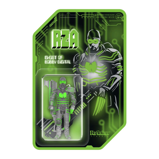 Super7 / 3.75" RZA Bobby Digital - Clear wave4 ReAction figure