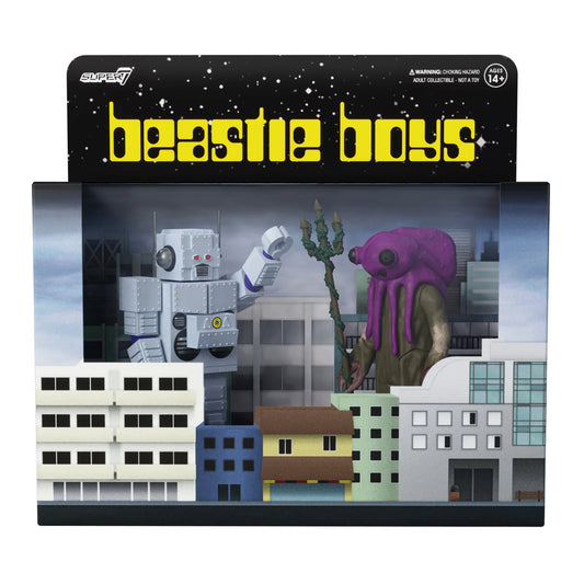Super7 / 3.75" Beastie Boys - Intergalactic Robot & Squid Monster 2-Pack ReAction Figure