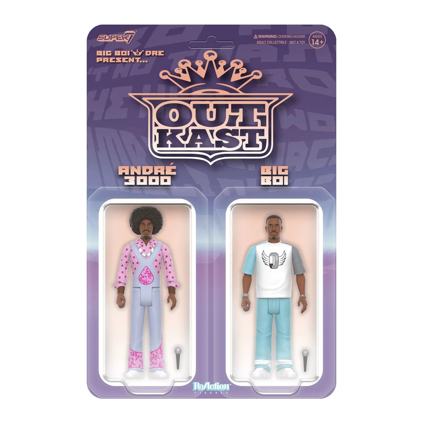 Super7 / 3.75" Outkast - Big Boi & Dre Present wave 3 Figure