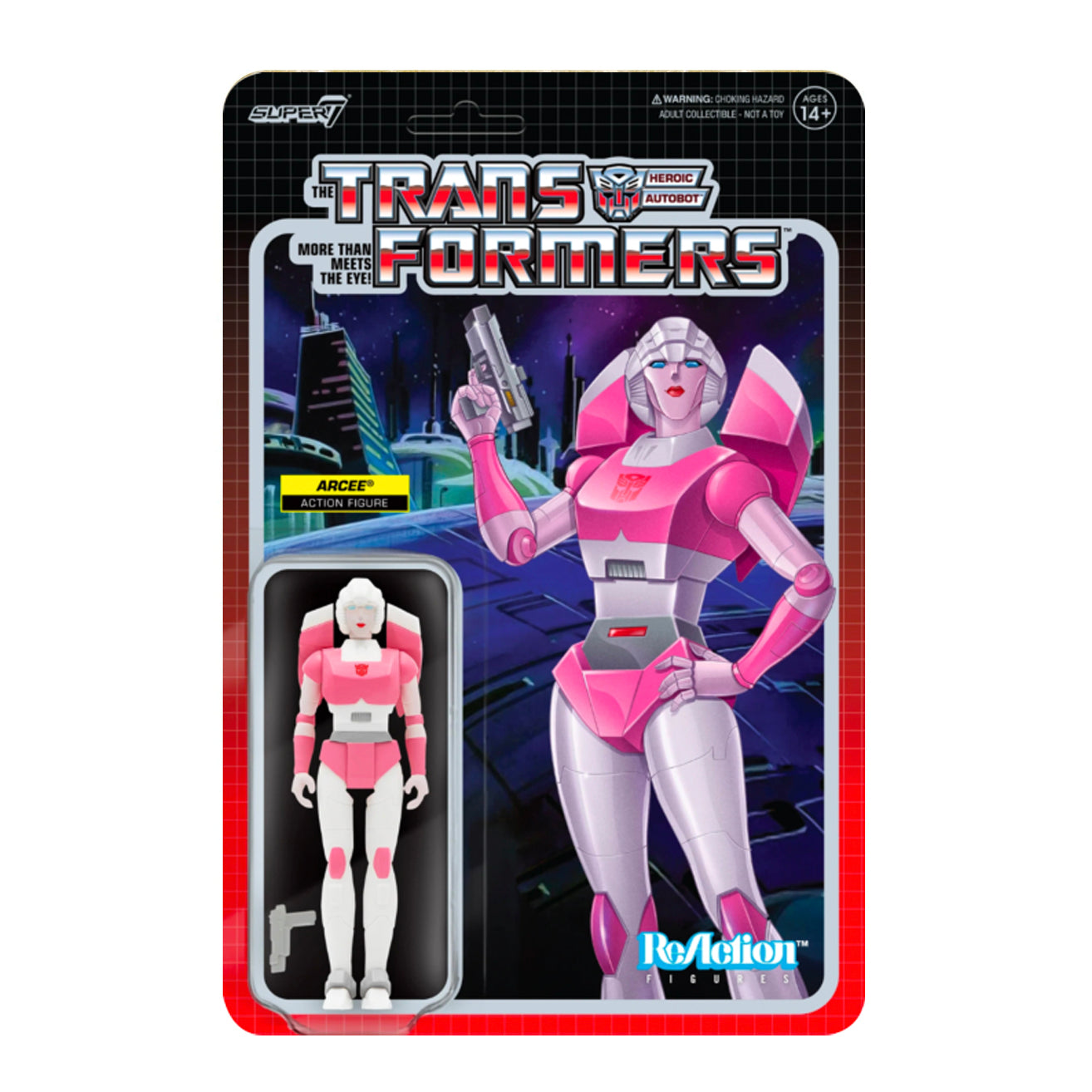 Super7 / 3.75" Transformers - Arcee ReAction Figure