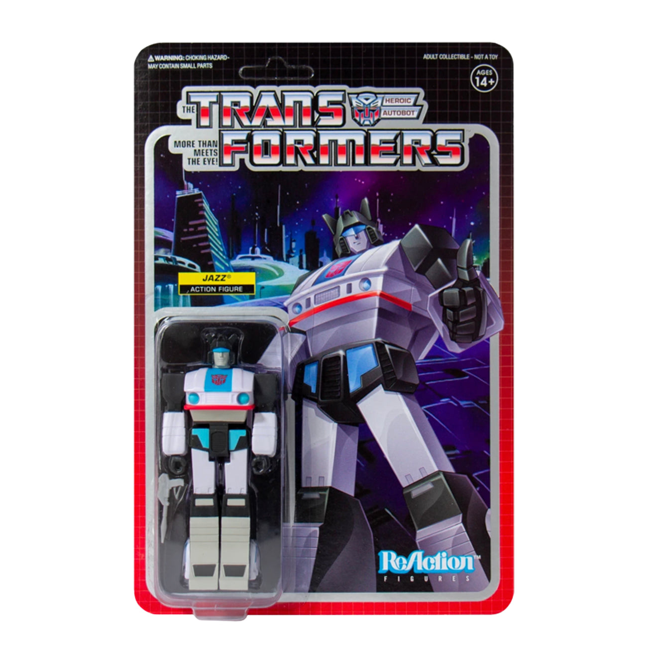 Super7 / 3.75" Transformers - Jazz ReAction Figure