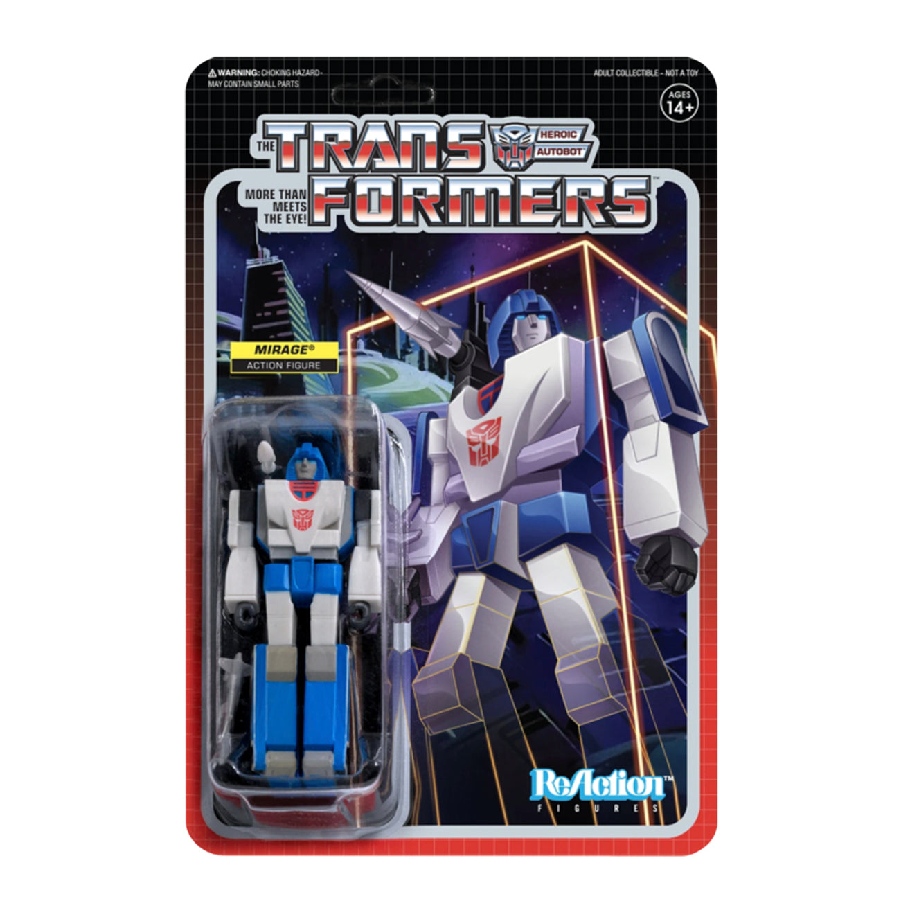 Super7 / 3.75" Transformers - Mirage ReAction Figure