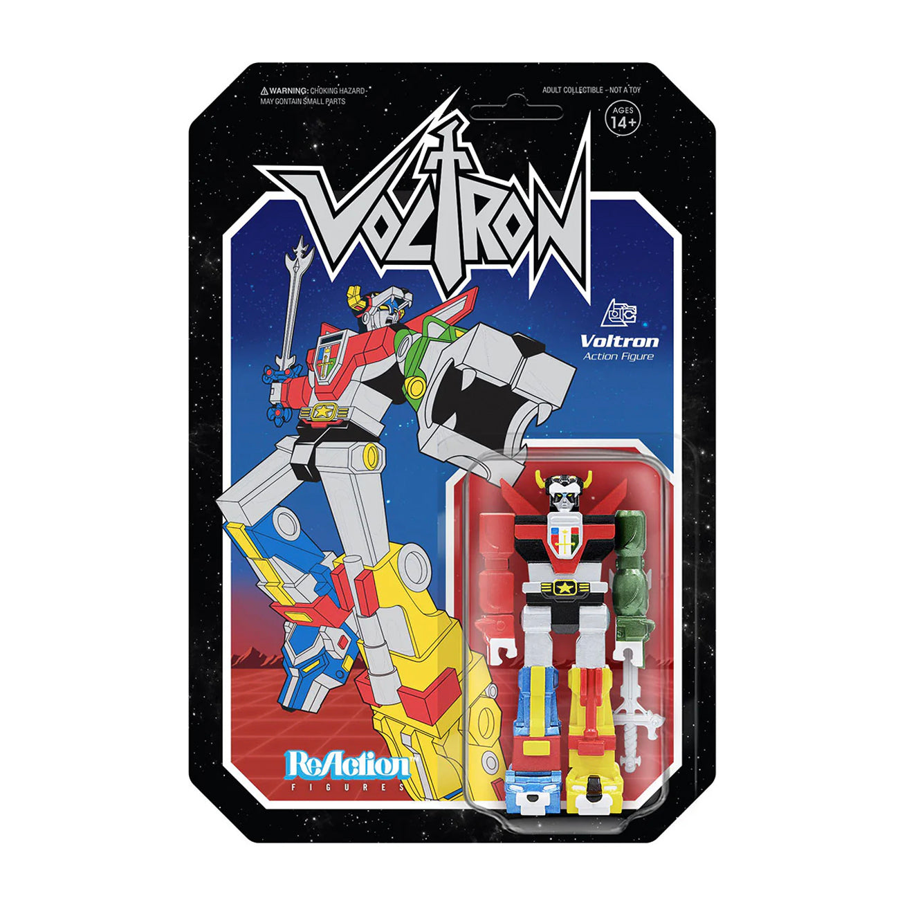 Super7 / 3.75" Voltron - Metallic ReAction Figure