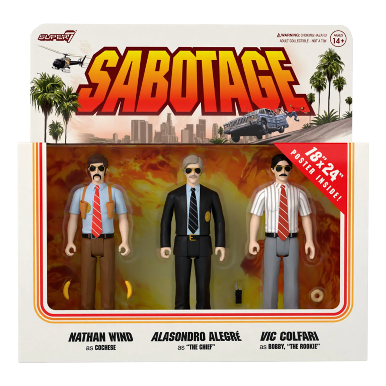 Super7 / 3.75" Beastie Boys - Sabotage ReAction Figure