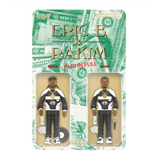 Super7 / 3.75" Eric B. & Rakim - Paid in Full figure 2 ReAction pack