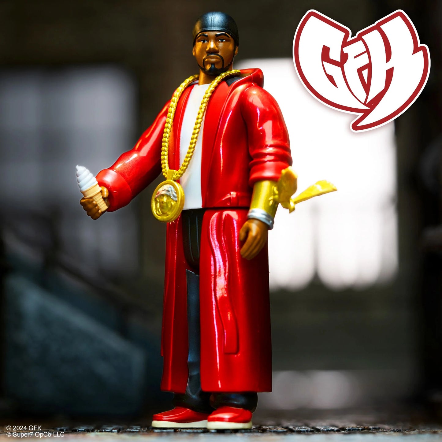 Super7 / 3.75" Ghostface Killah - Toney Starks ReAction Figures