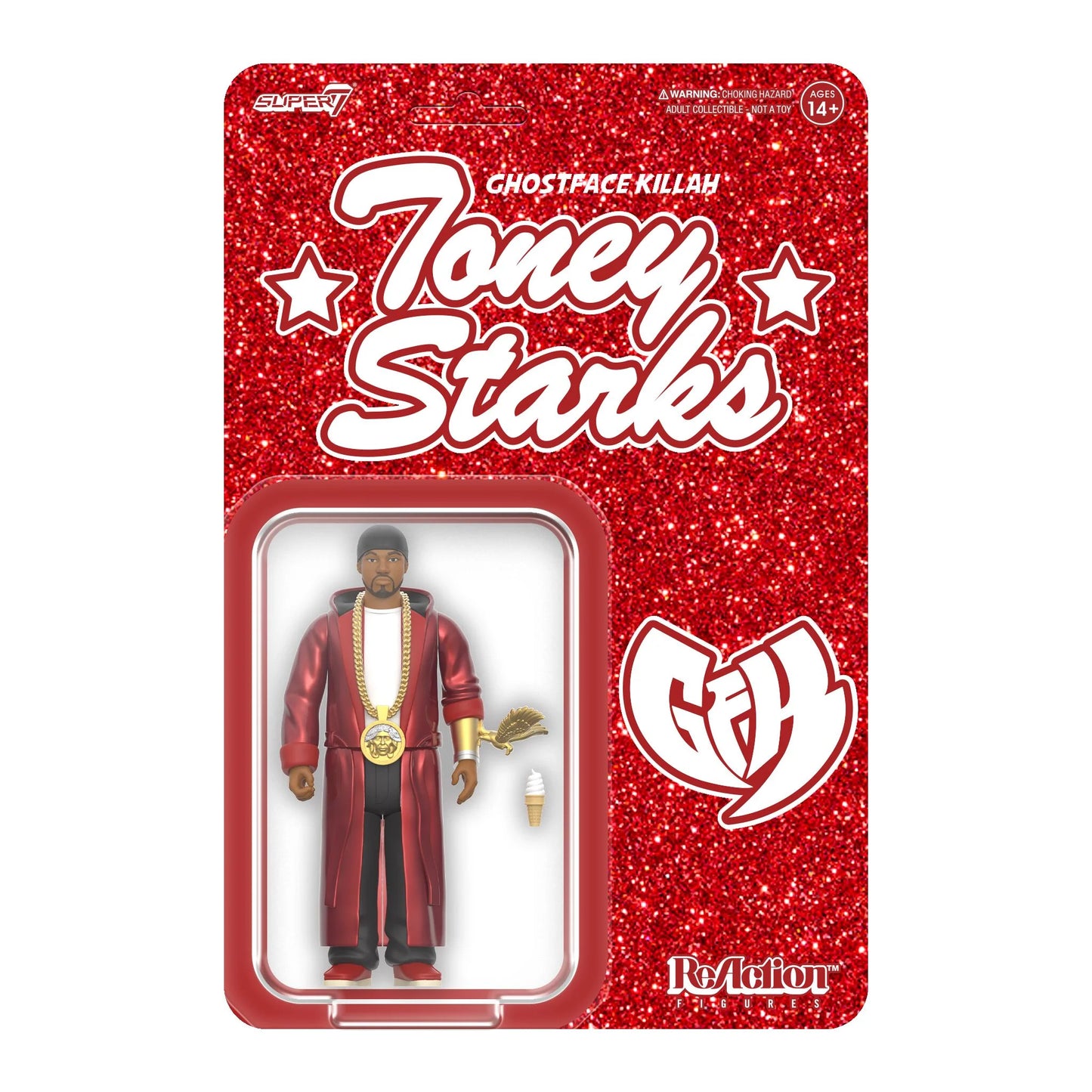 Super7 / 3.75" Ghostface Killah - Toney Starks ReAction Figures