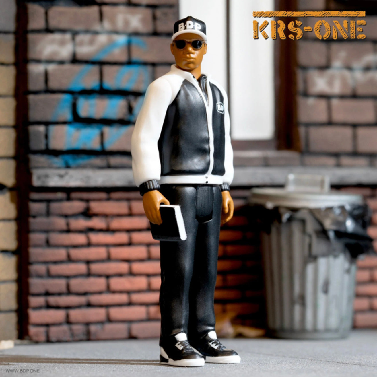 Super7 / 3.75" KRS-One - By All Means Necessary ReAction figure