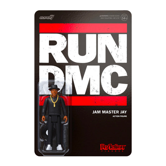 Super7 / 3.75" RUN DMC Jam Master Jay ReAction figure