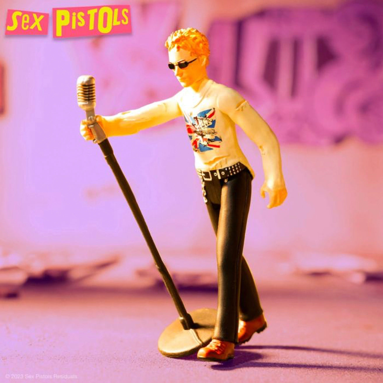 Super7 / 3.75" Sex Pistols - Johnny Rotten ReAction Figure