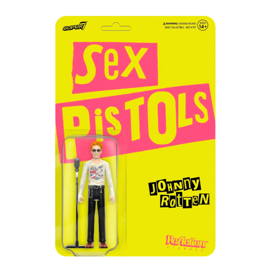 Super7 / 3.75" Sex Pistols - Johnny Rotten ReAction Figure