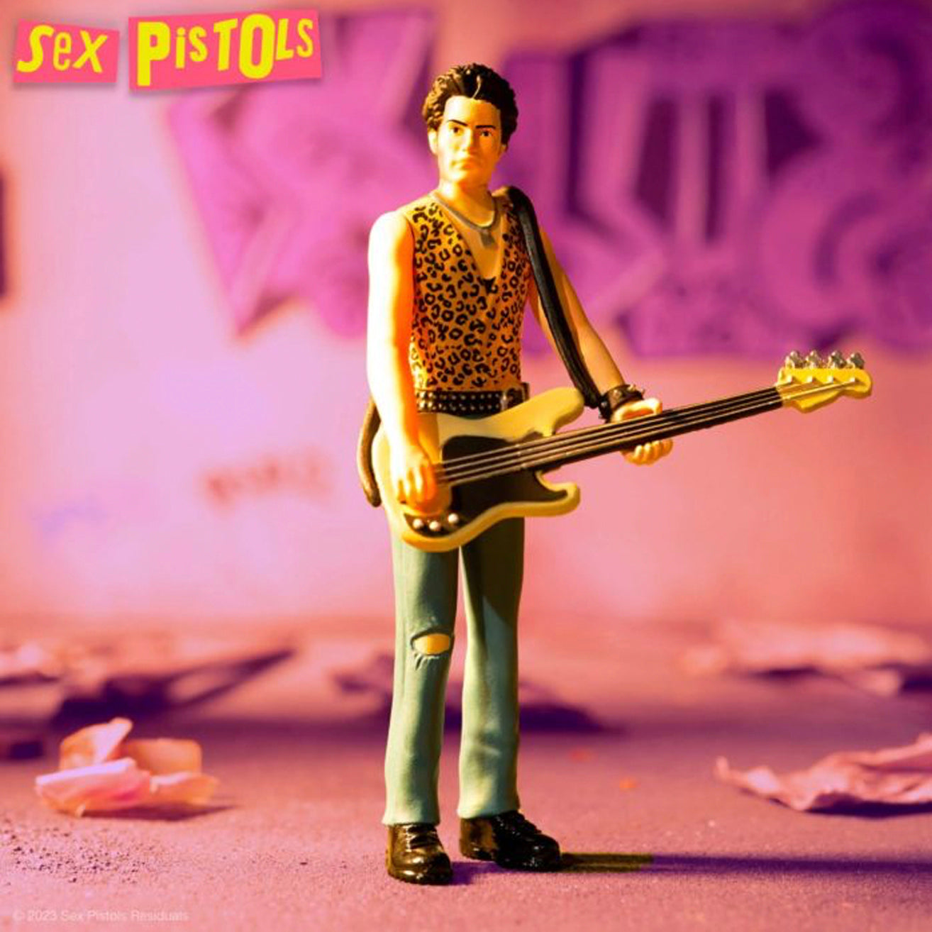 Super7 / 3.75" Sex Pistols - Sid Vicious ReAction Figure