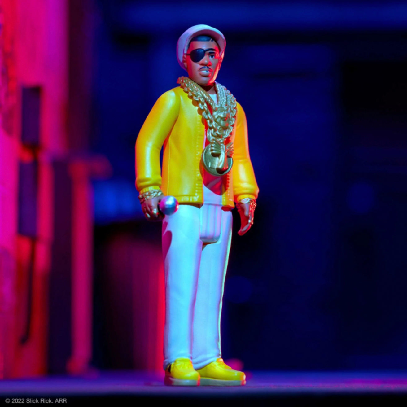 Super7 / 3.75" Slick Rick - The Ruler ReAction figure