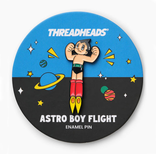 Threadheads / Astro Boy Flight Enamel Pin