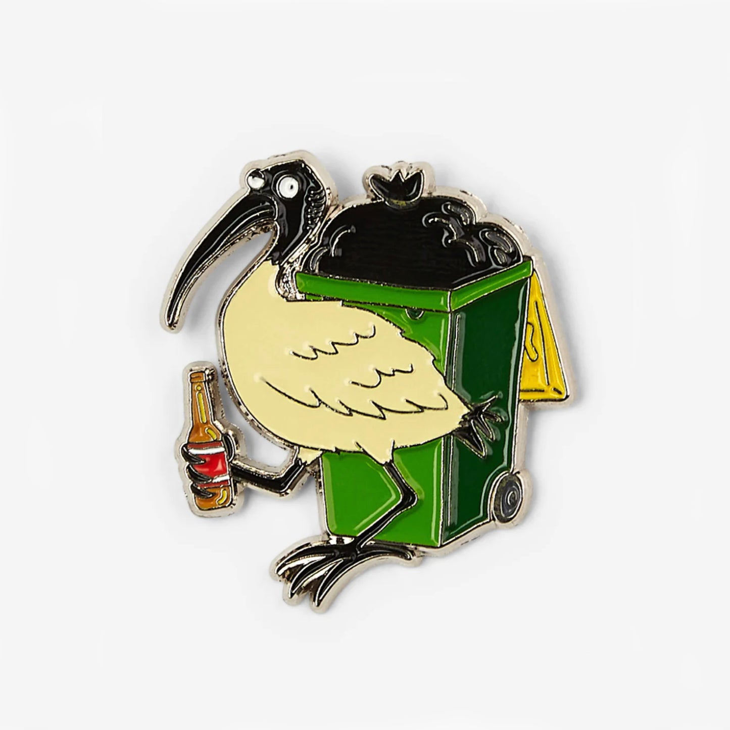 Threadheads / Bin Chicken Enamel Pin