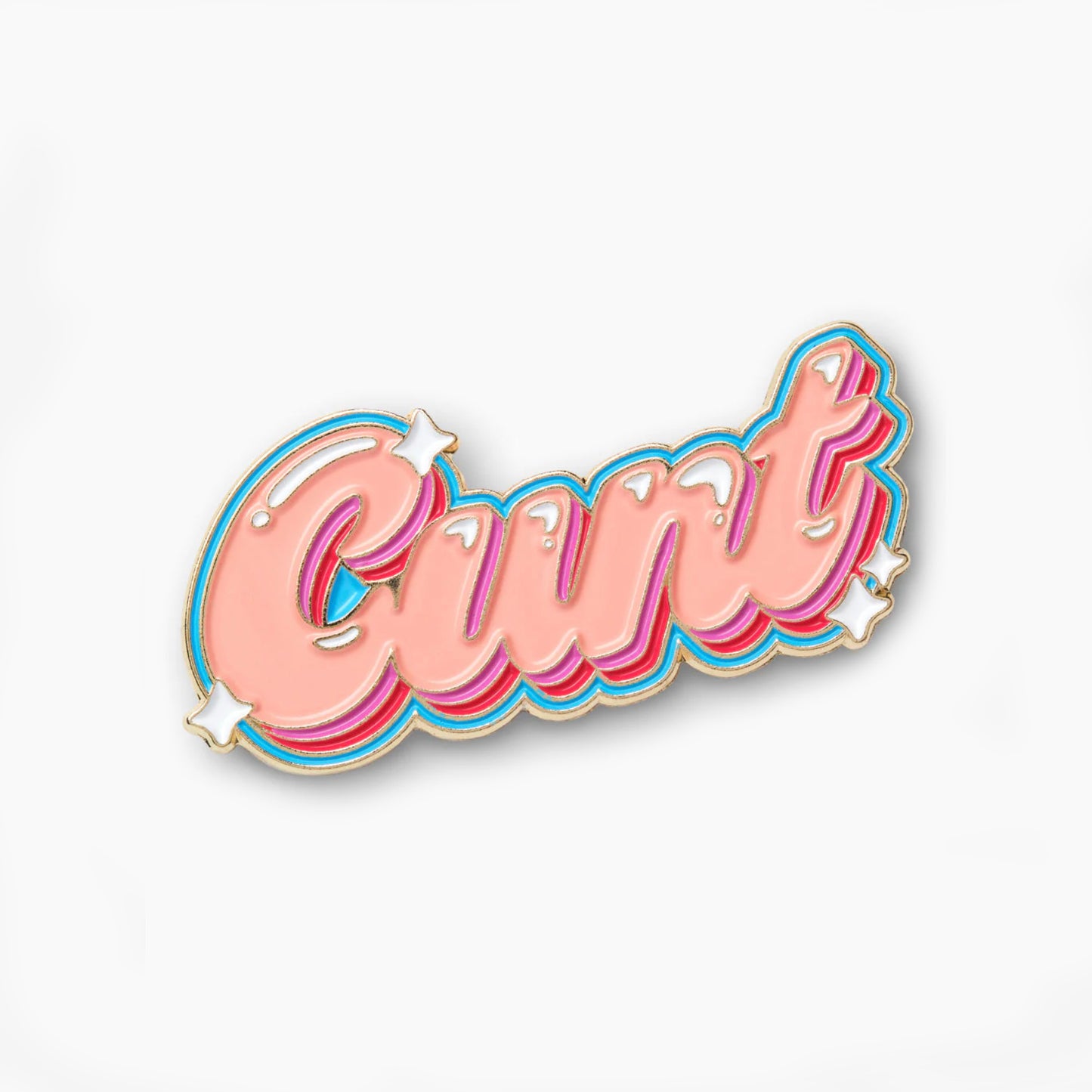 Threadheads / Cunt Enamel Pin