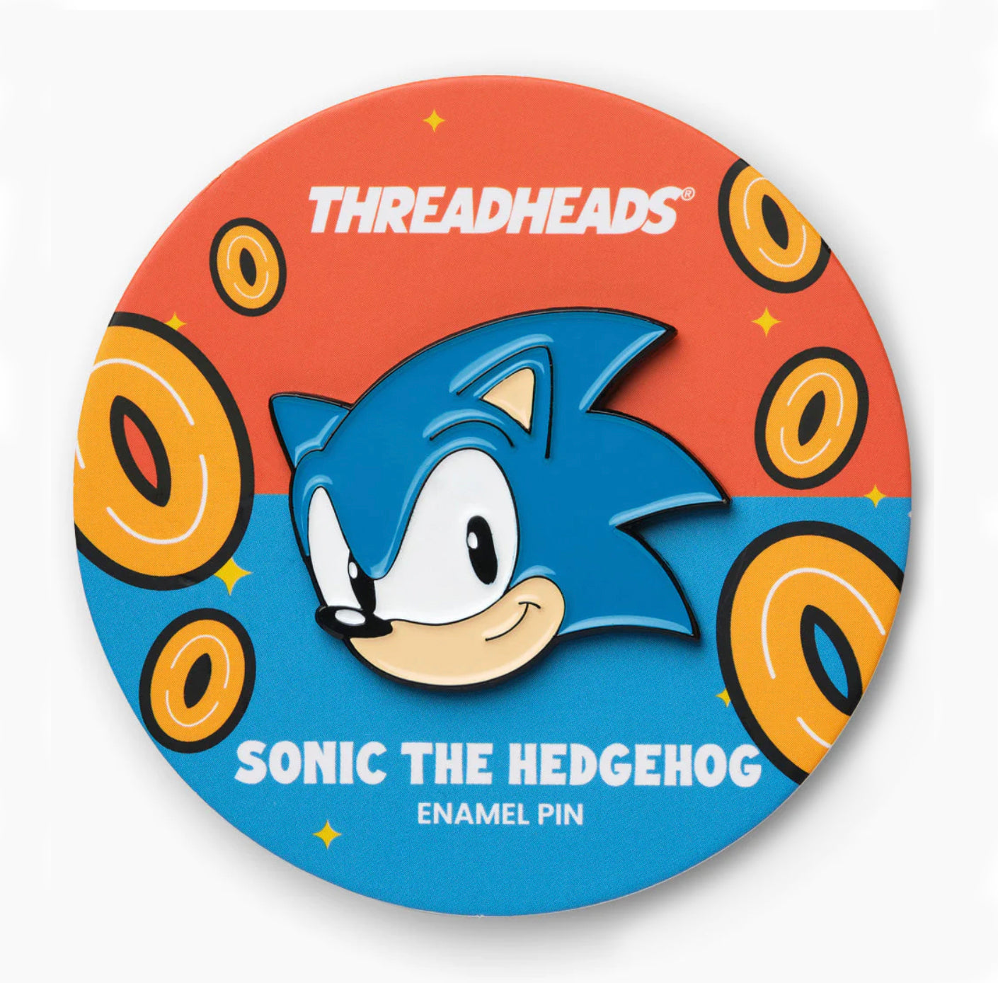 Threadheads / Sonic Enamel Pin