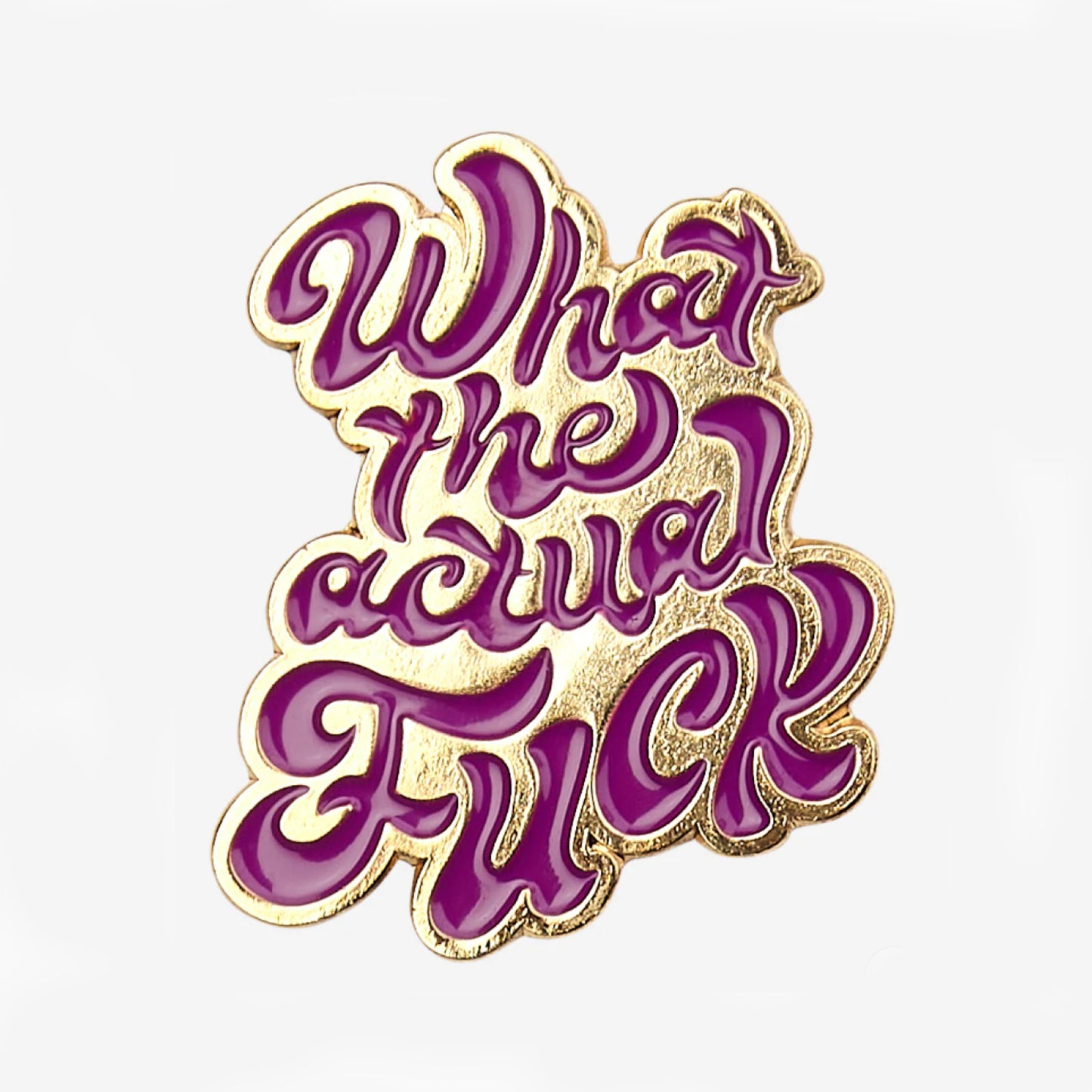 Threadheads / What The Actual Fuck Enamel Pin