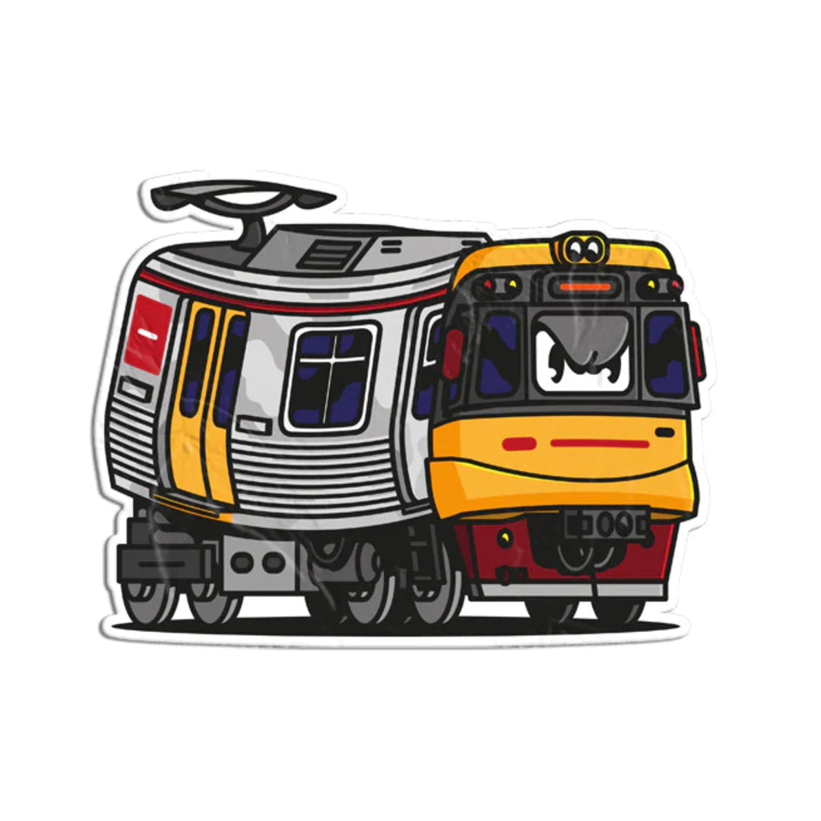 Vandals On Holidays / Australian QLD EMU sticker