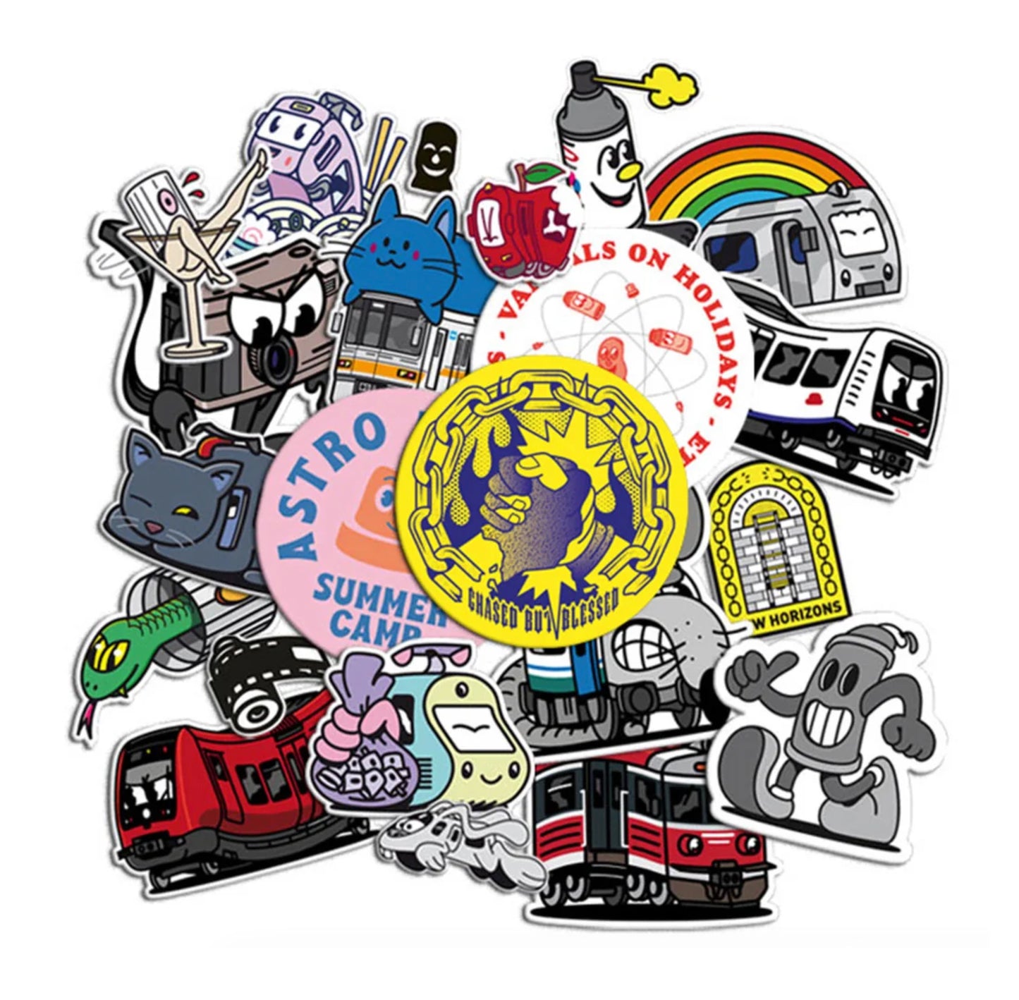 Vandals On Holidays / Set VII sticker pack