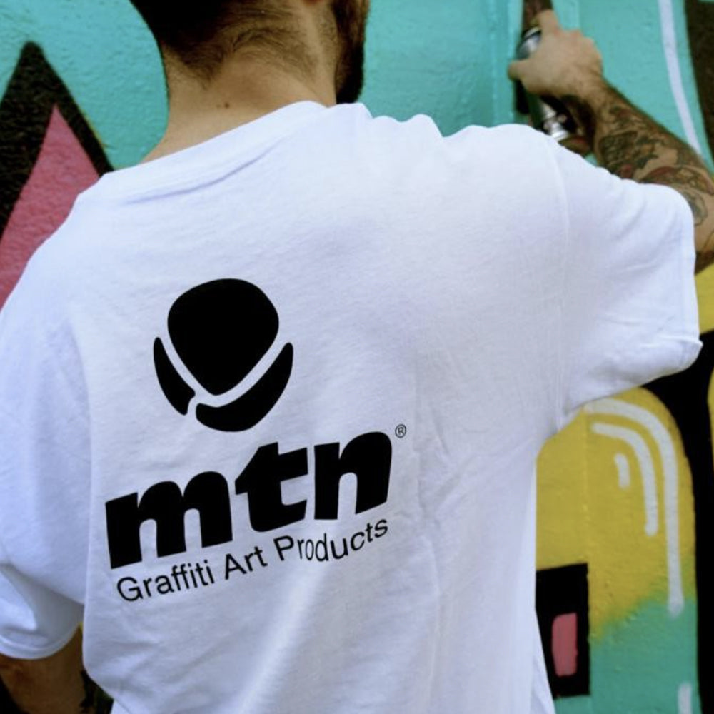 MTN /  Basic Logo white t-shirt