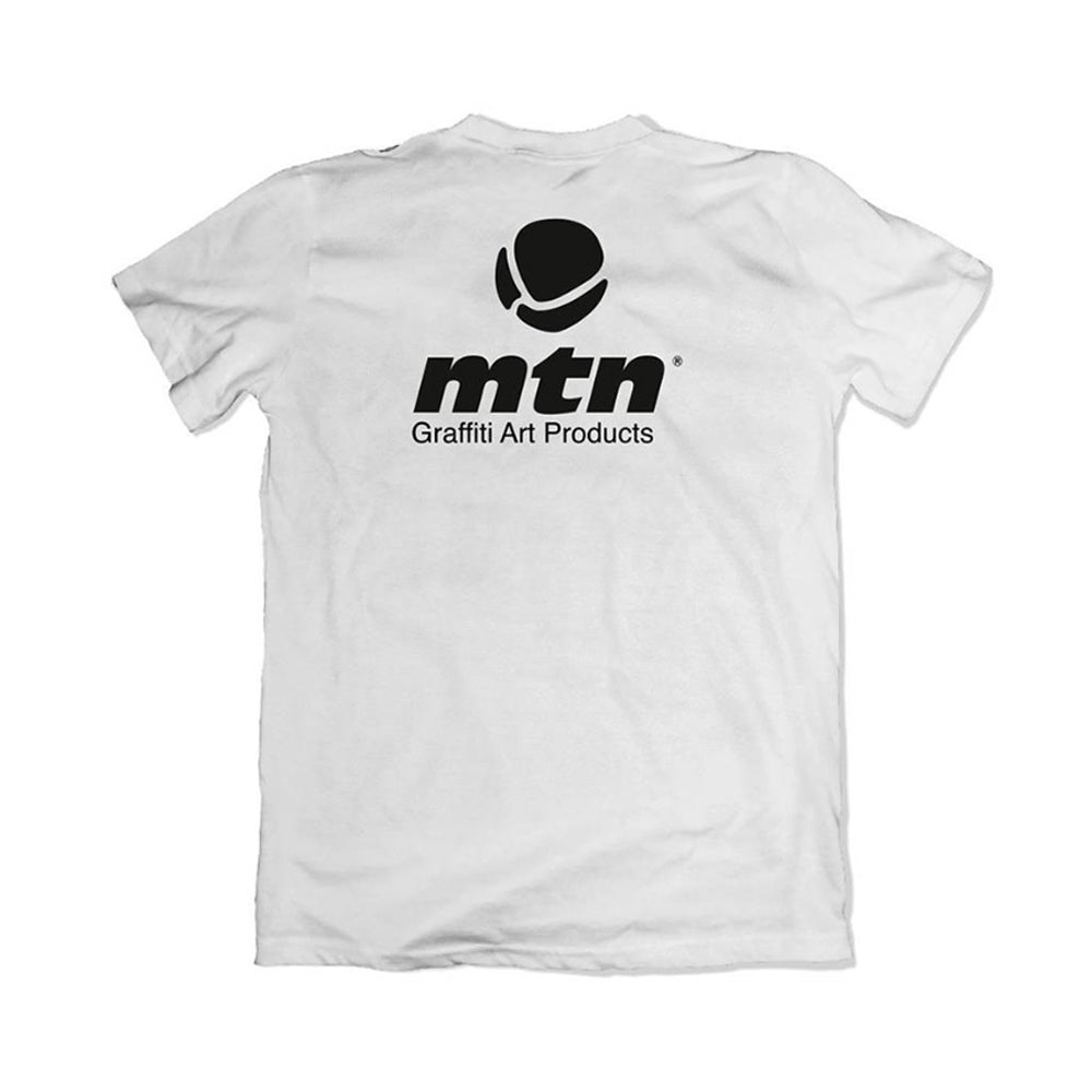 MTN /  Basic Logo white t-shirt