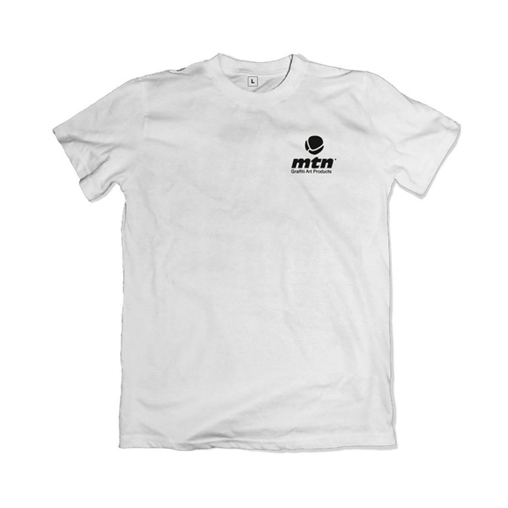 MTN /  Basic Logo white t-shirt